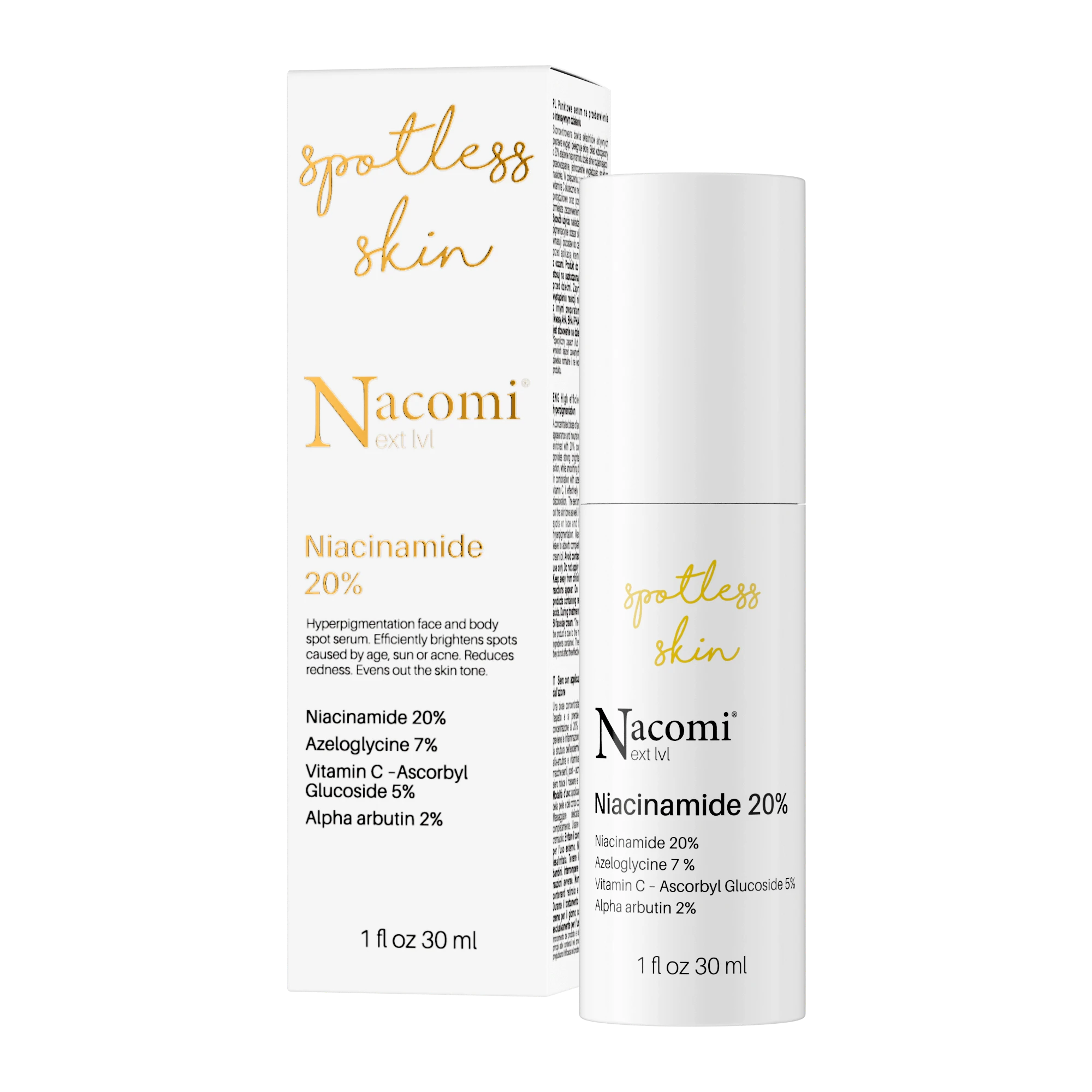 Niacynamid 20% punktowe serum na przebarwienia 30ml