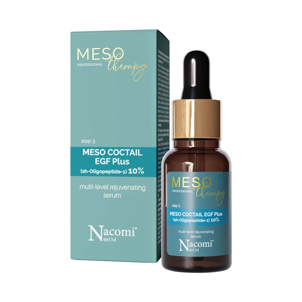Meso coctail EGF plus (sh-Oligopeptide-1) 10%/ Odmładzający koktajl z EGF 15ml