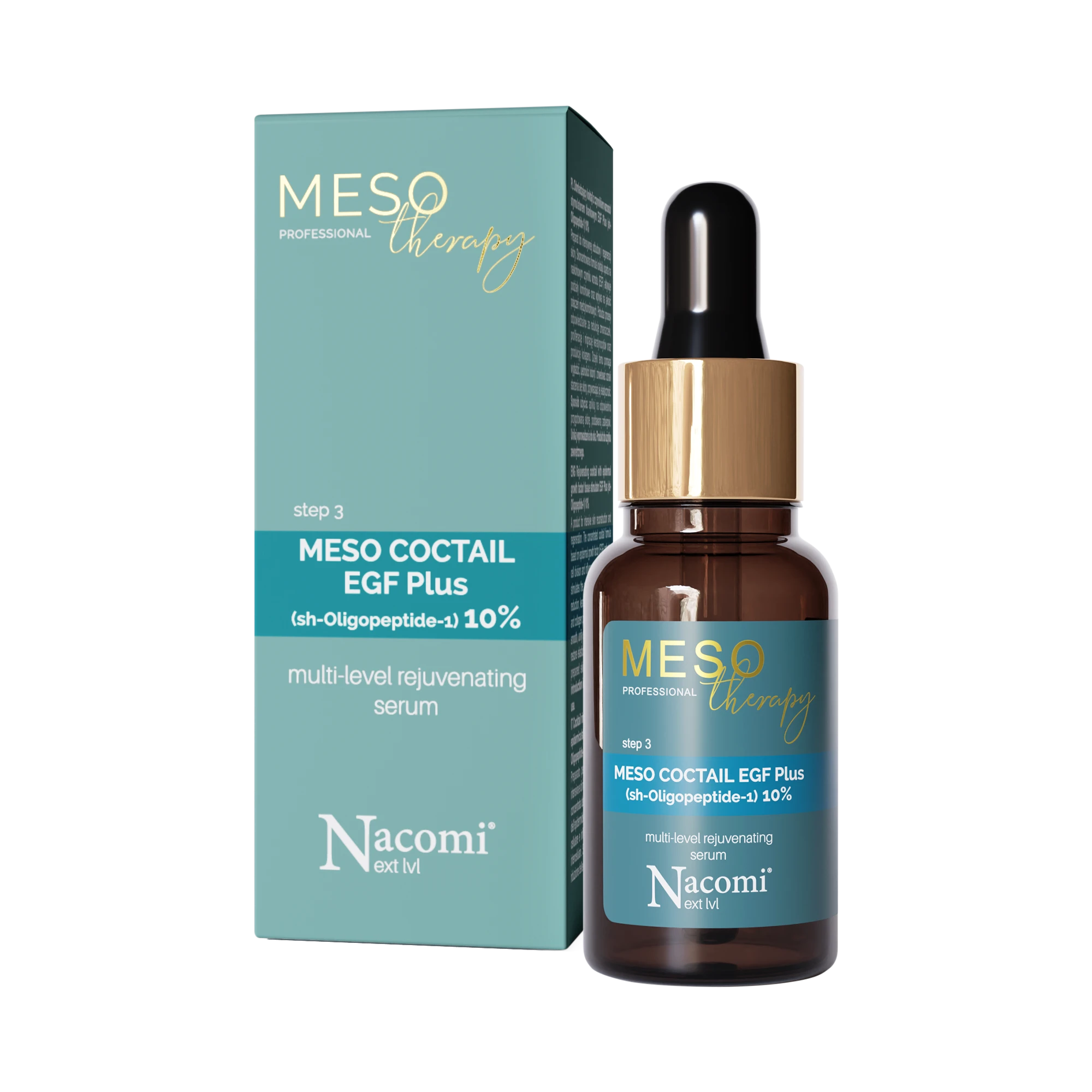 Meso coctail EGF plus (sh-Oligopeptide-1) 10%/ Odmładzający koktajl z EGF 15ml