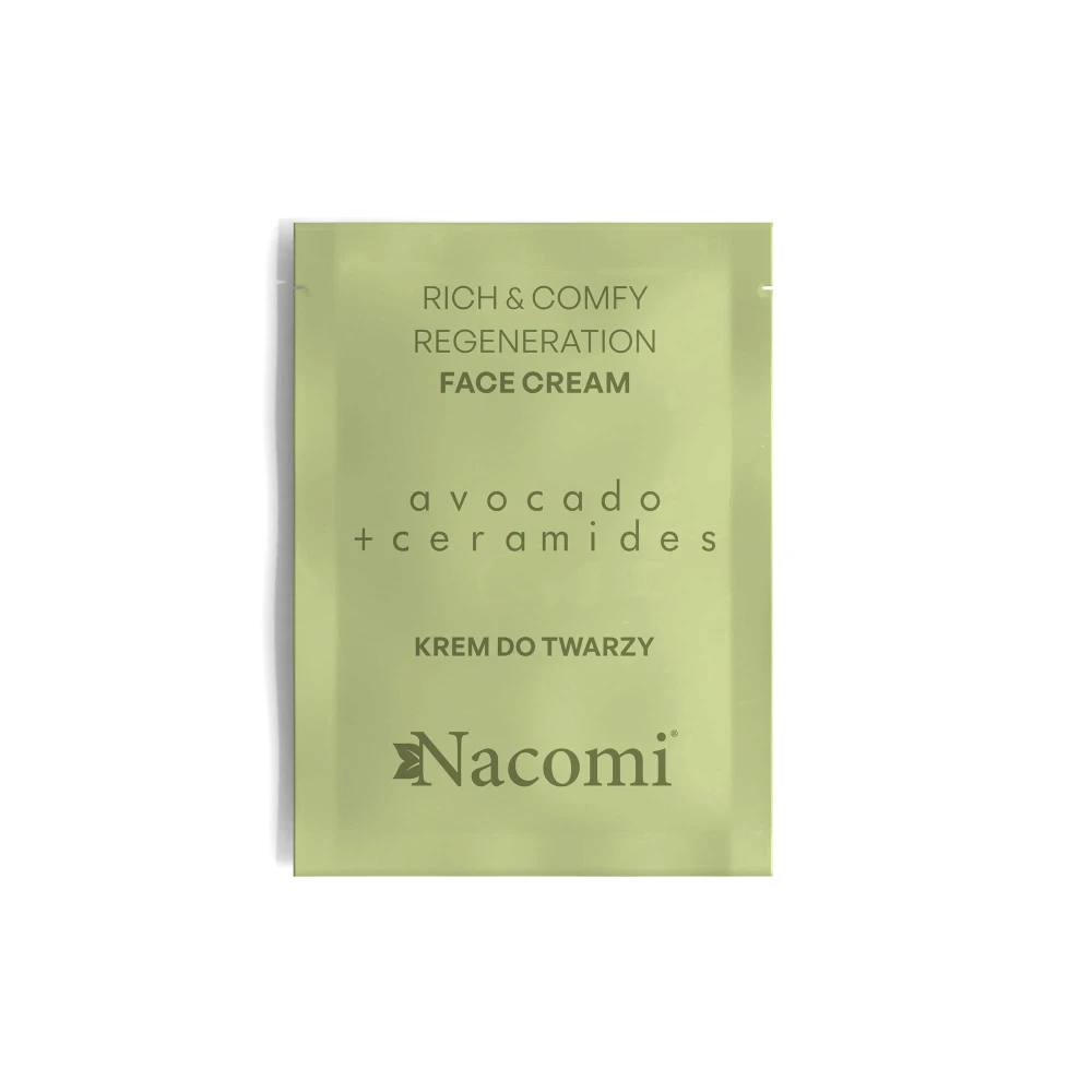 PRÓBKA Rich&comfy regeneration Krem do twarzy AVOCADO 5ml