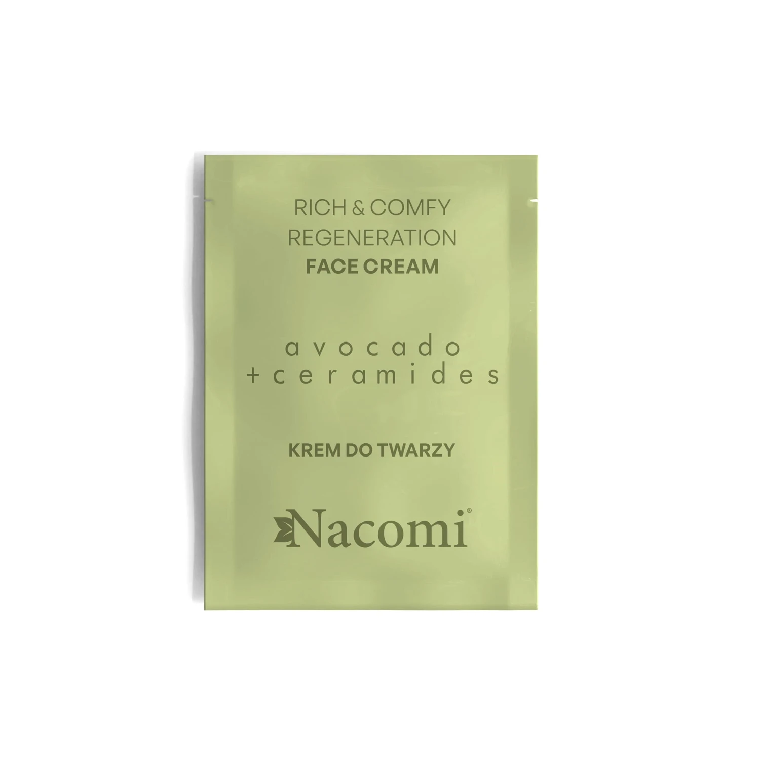 PRÓBKA Rich&comfy regeneration Krem do twarzy AVOCADO 5ml