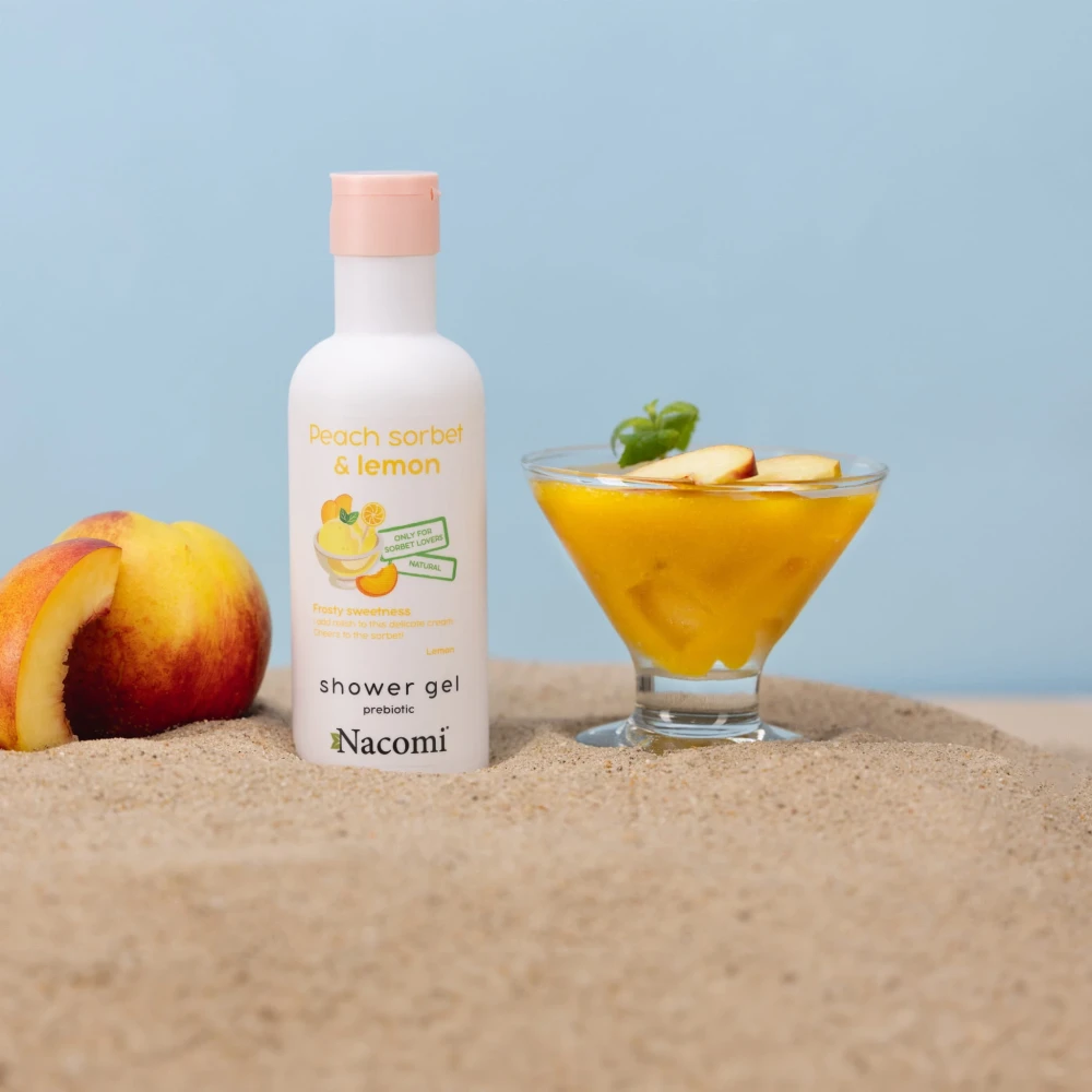 Żel pod prysznic o zapachu brzoskwiniowego sorbetu z cytryną 300ml