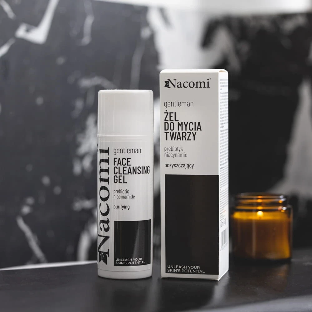 Prebiotyczny żel do mycia twarzy z niacynamidem 140ml