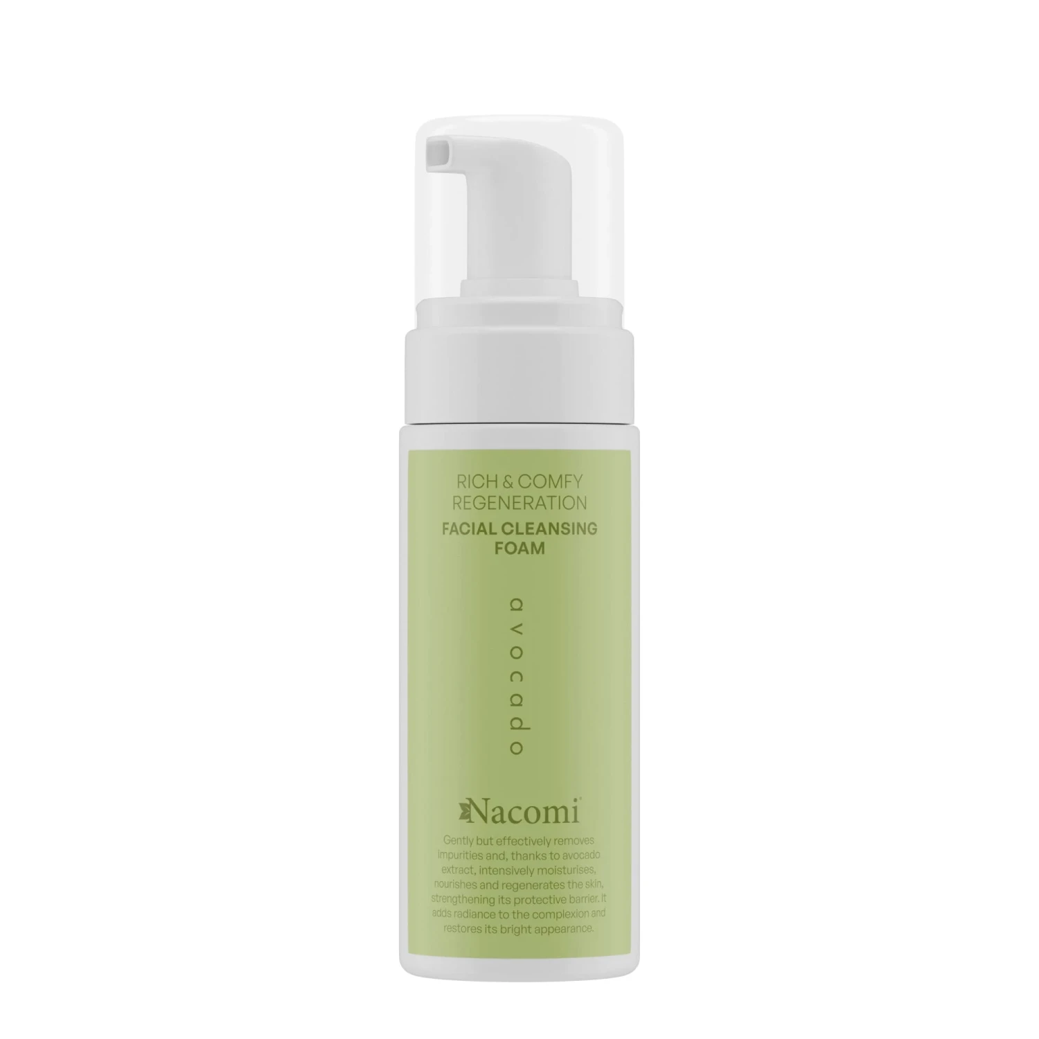Rich&comfy regeneration - Pianka oczyszczająca do twarzy AVOCADO 150 ml