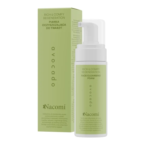 Rich&comfy regeneration - Pianka oczyszczająca do twarzy AVOCADO 150 ml