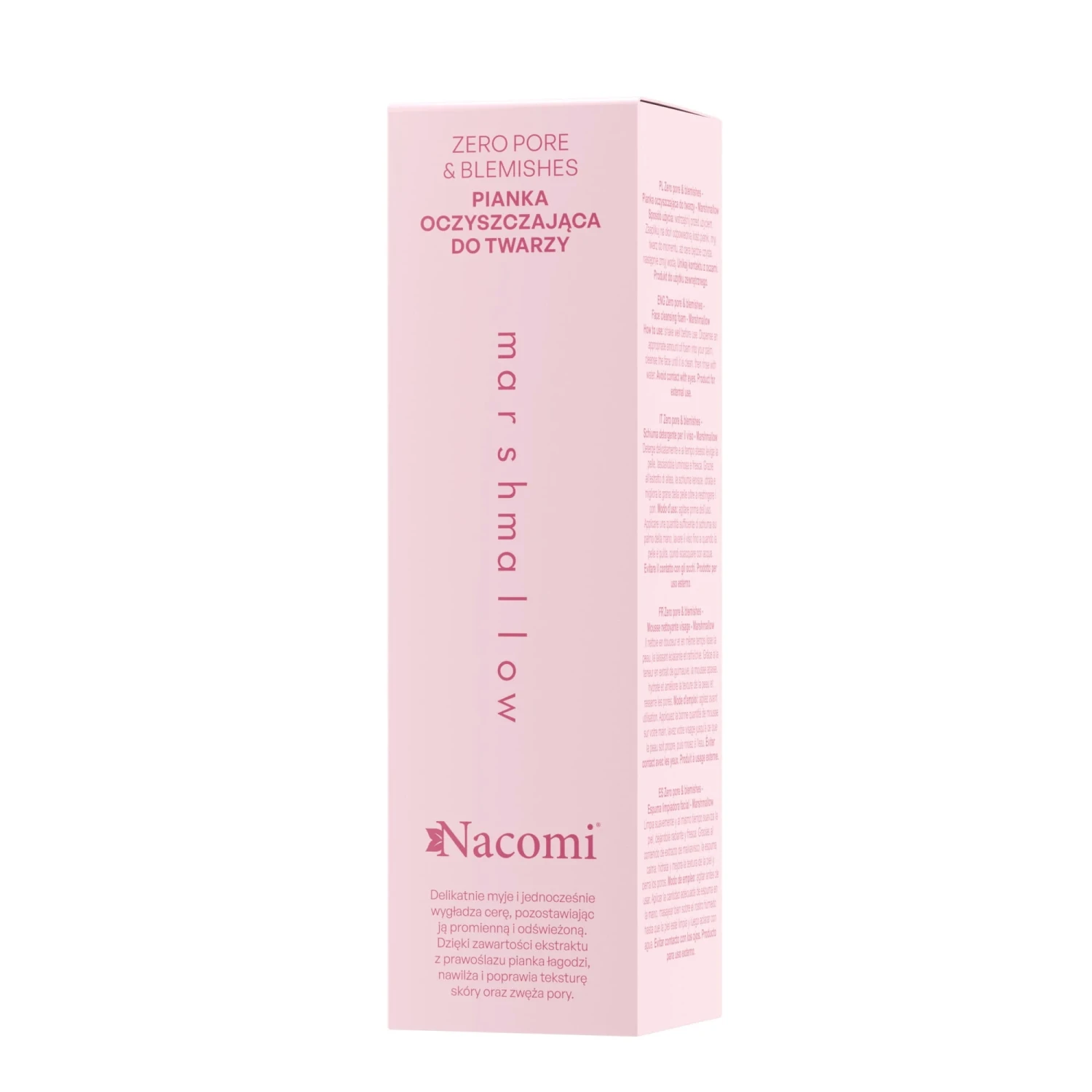 Zero pore & blemishes Pianka oczyszczająca do twarzy MARSHMALLOW 150ml