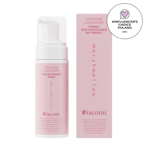 Zero pore & blemishes Pianka oczyszczająca do twarzy MARSHMALLOW 150ml