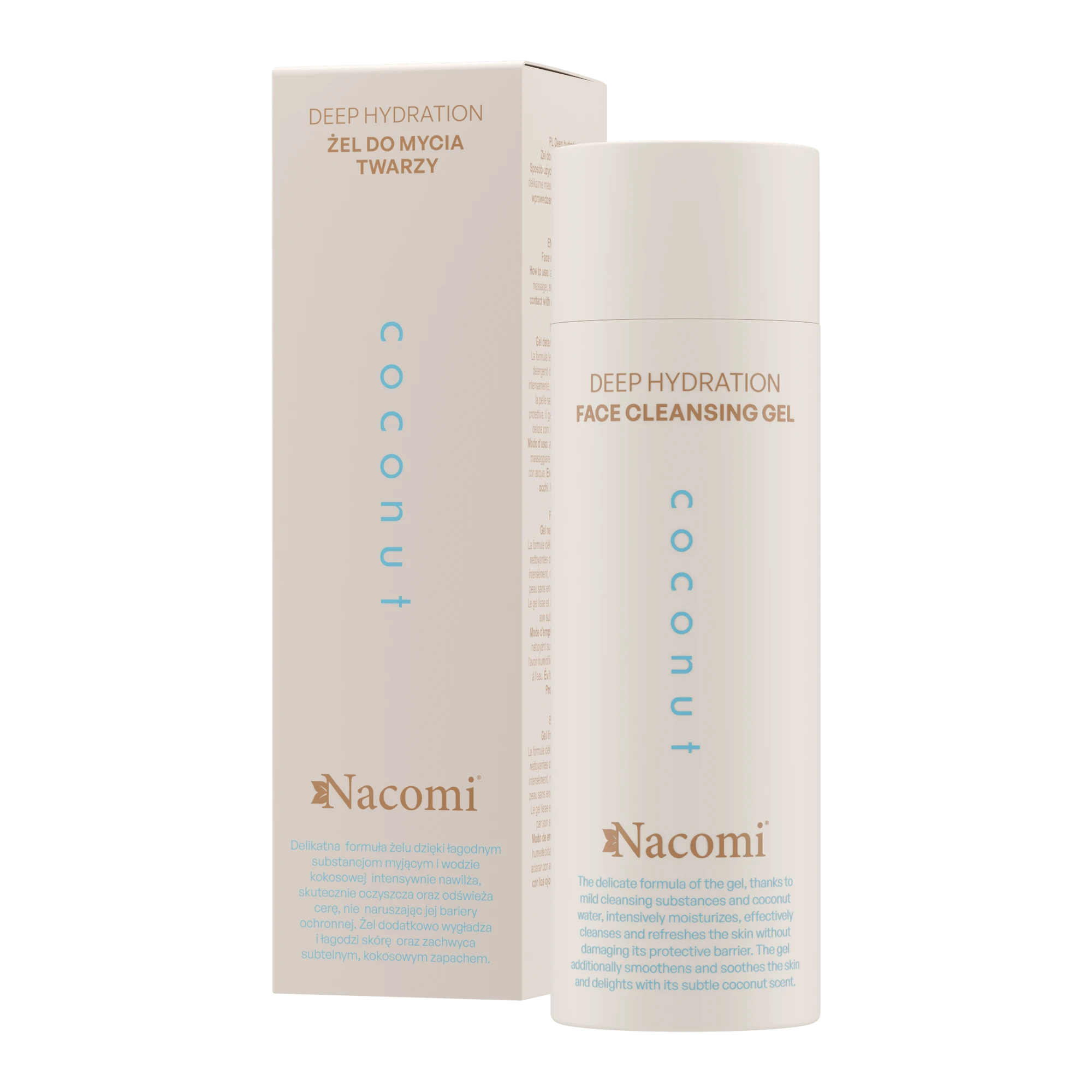 Deep hydration Żel do mycia twarzy COCONUT 140ml