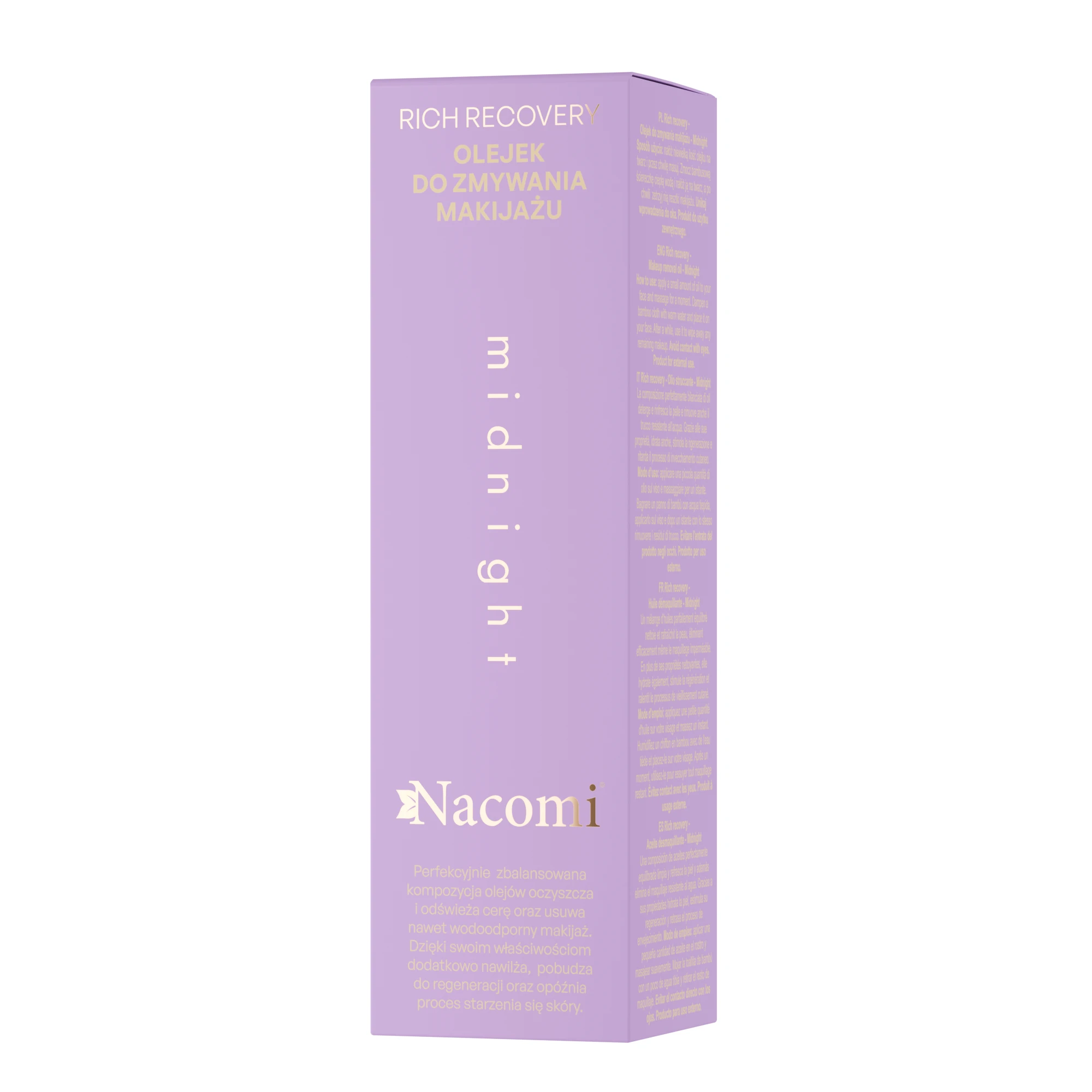 Rich recovery - Olejek do zmywania  makijażu - MIDNIGHT 100ml