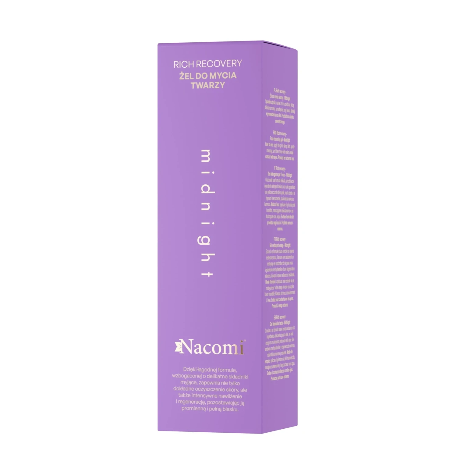 Rich recovery - Żel do mycia twarzy - MIDNIGHT 140ml