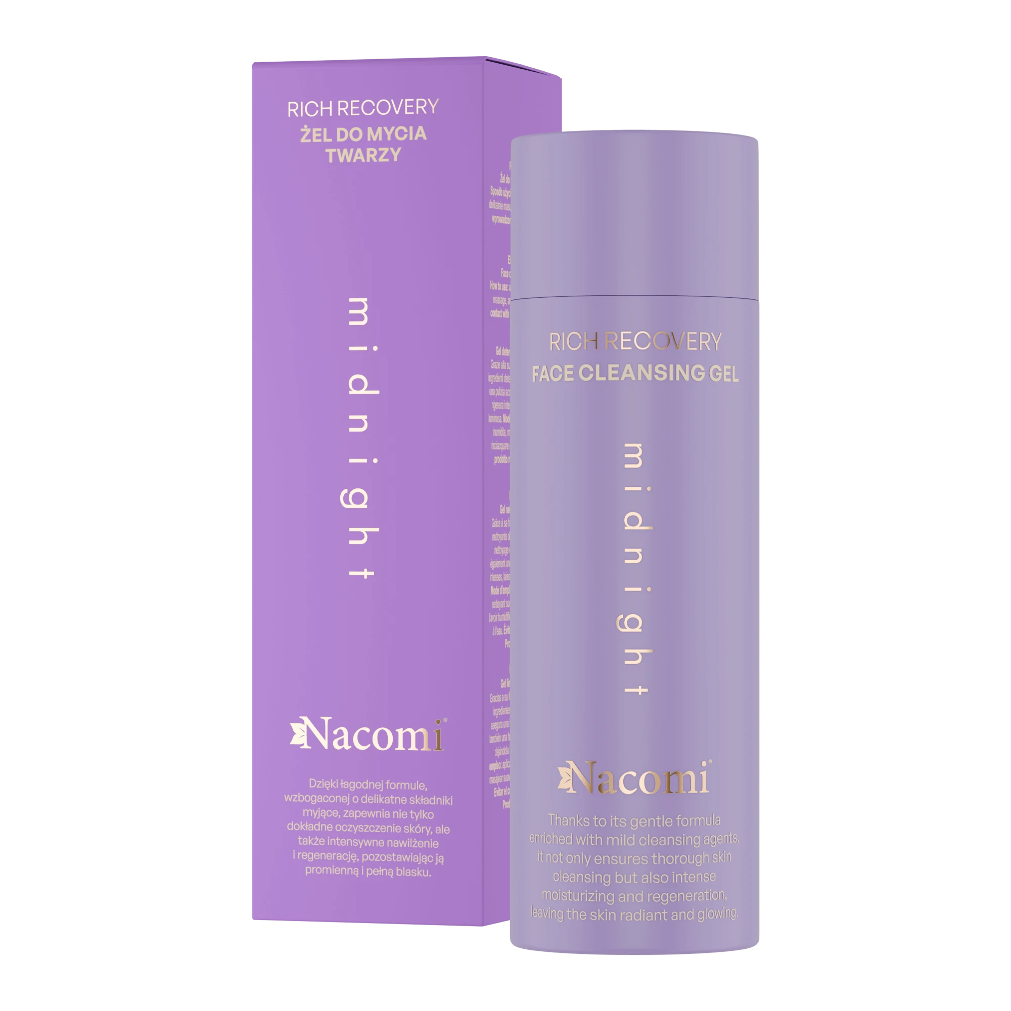 Rich recovery - Żel do mycia twarzy - MIDNIGHT 140ml