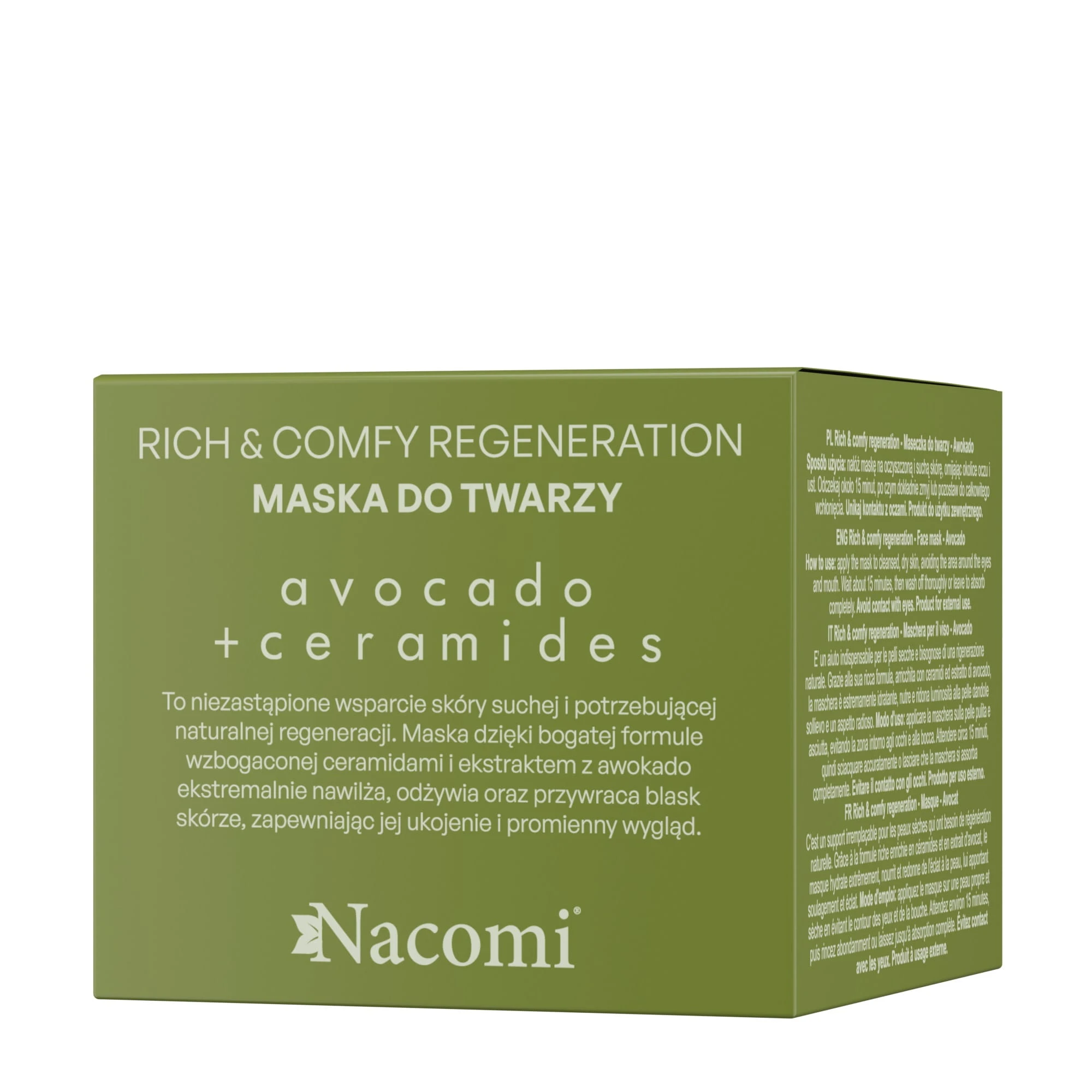 Rich&comfy regeneration Maseczka do twarzy AVOCADO 40ml