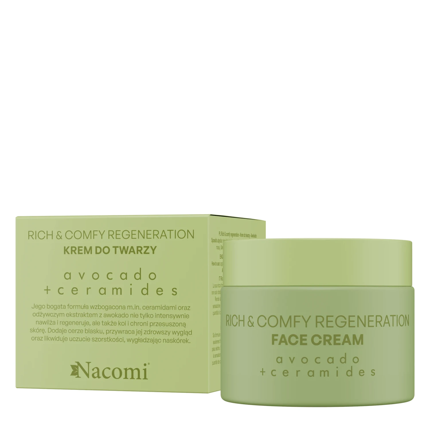 Rich&comfy regeneration Krem do twarzy AVOCADO 40ml