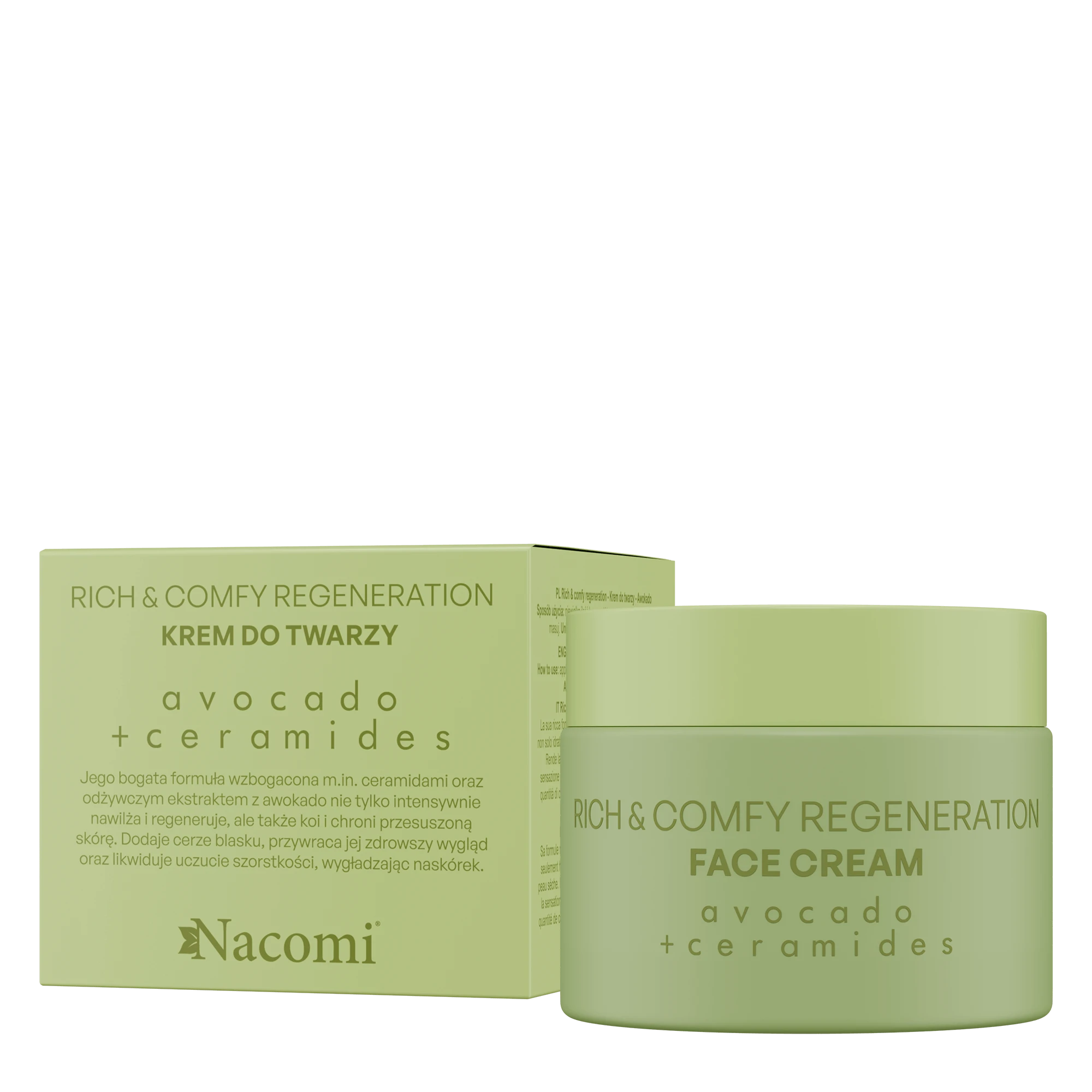 Rich&comfy regeneration Krem do twarzy AVOCADO 40ml