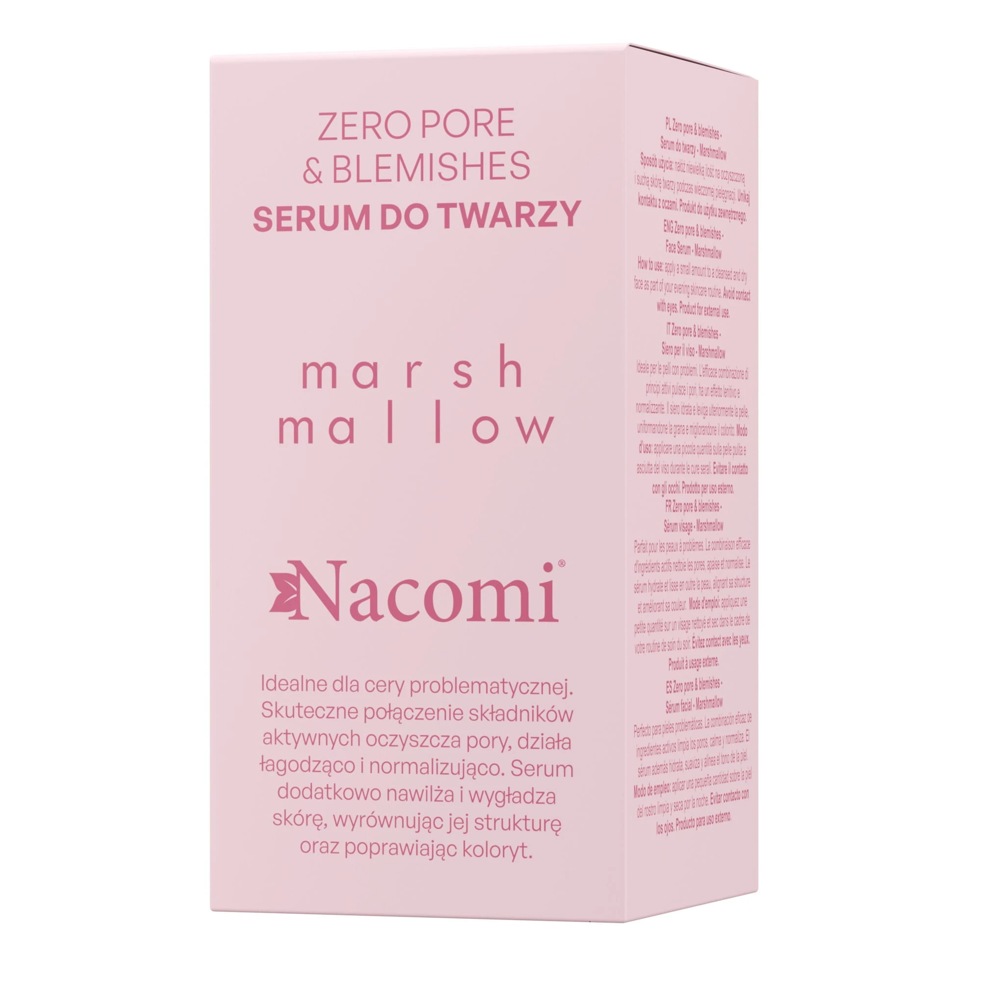 Zero pore & blemishes Serum do twarzy MARSHMALLOW 30ml