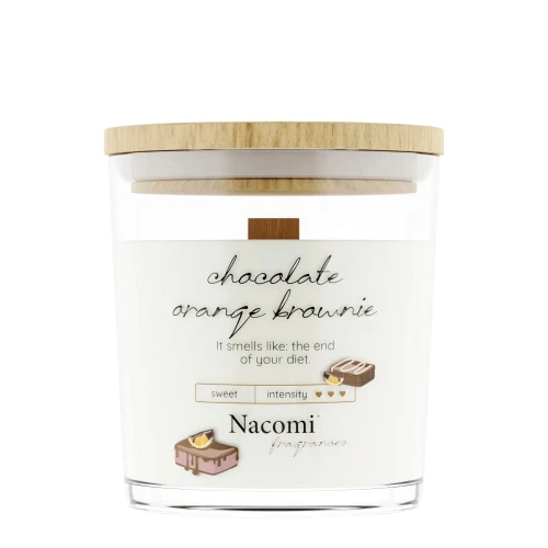 Świeca sojowa - Chocolate orange brownie 140g