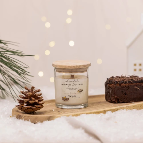 Świeca sojowa - Chocolate orange brownie 140g
