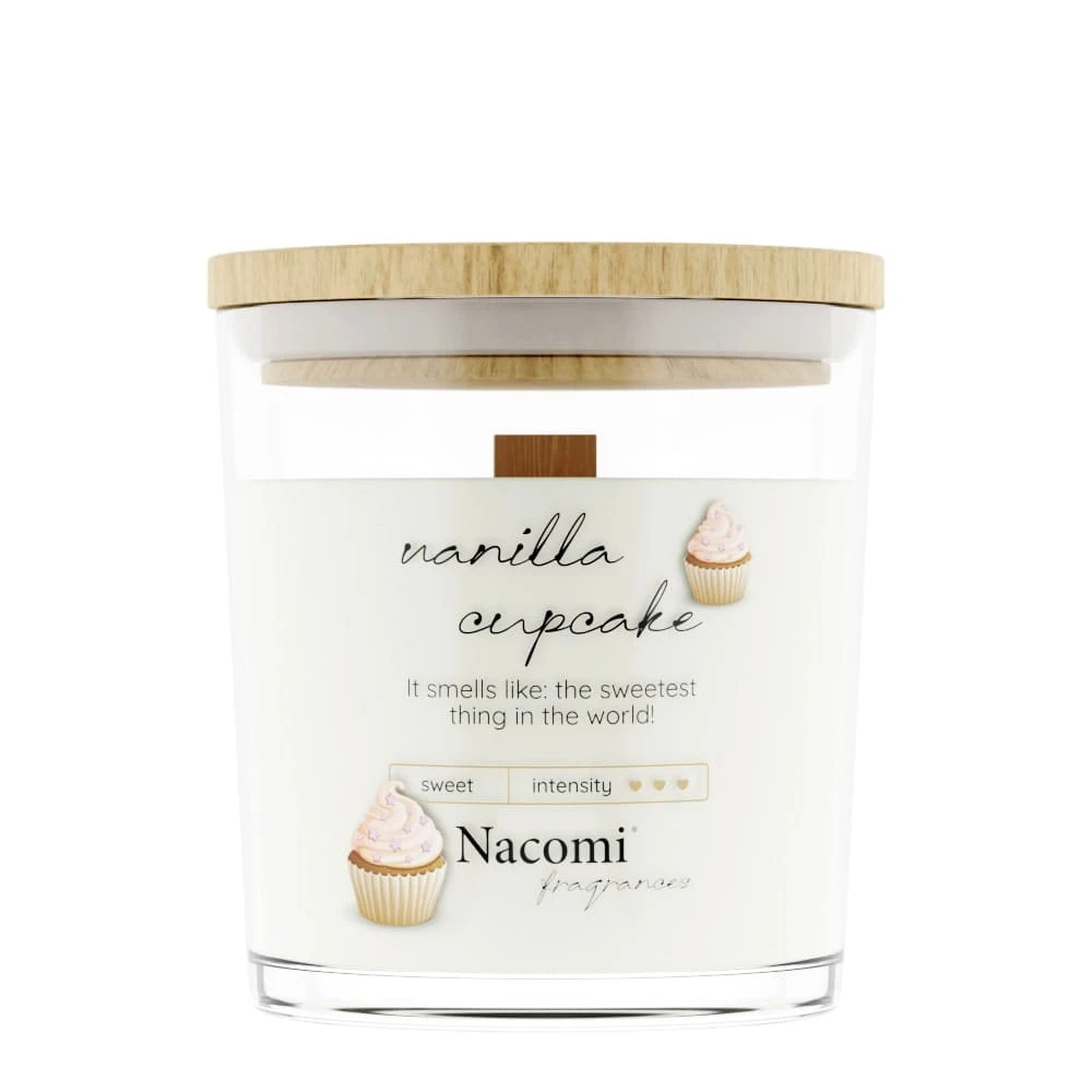 Świeca sojowa - Vanilla cupcake 140g