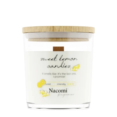 Świeca sojowa - Sweet lemon candies 140g