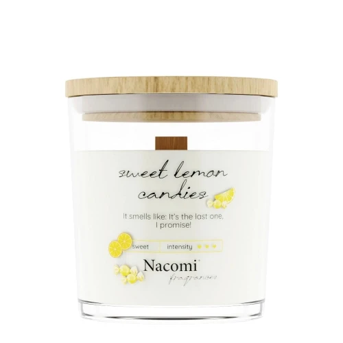 Świeca sojowa - Sweet lemon candies 140g