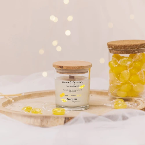 Świeca sojowa - Sweet lemon candies 140g