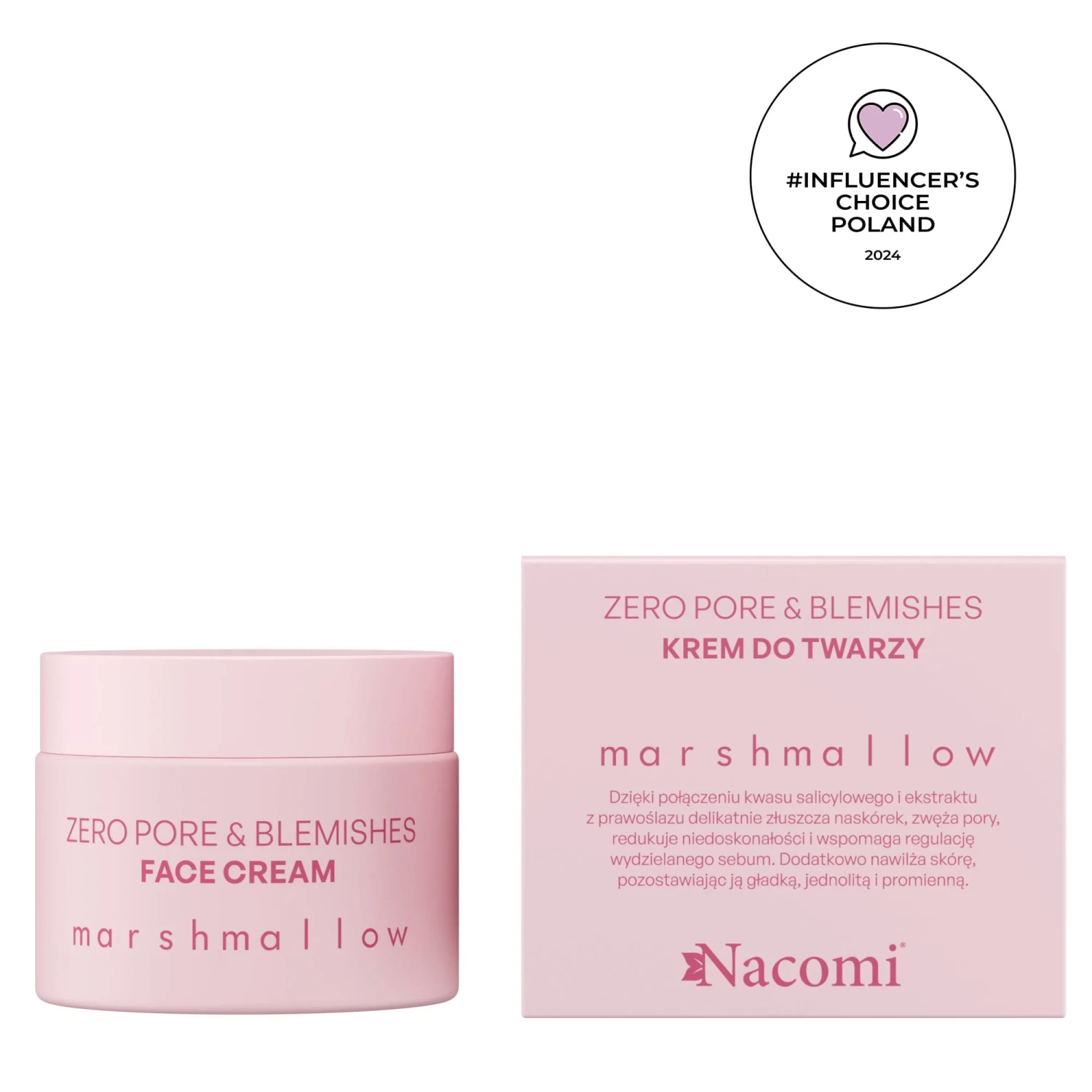Zero pore & blemishes Krem do twarzy MARSHMALLOW 40ml