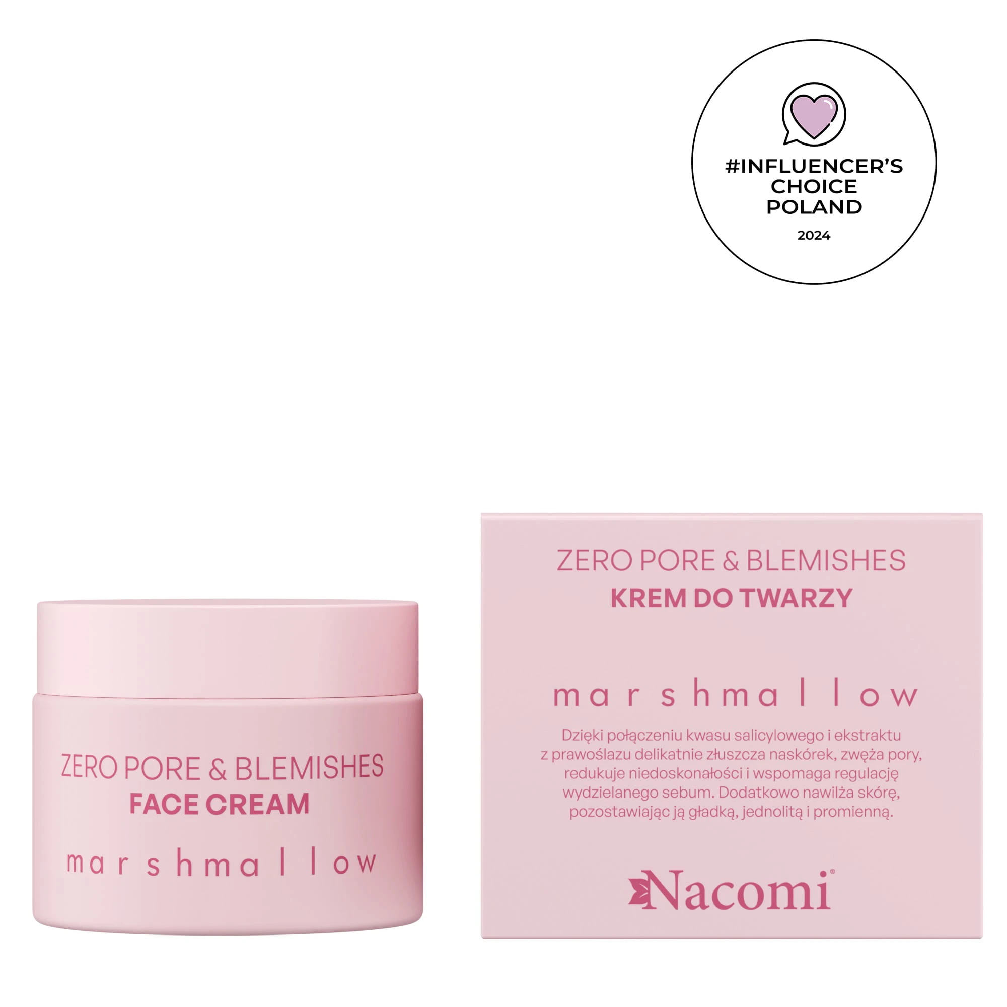 Zero pore & blemishes Krem do twarzy MARSHMALLOW 40ml