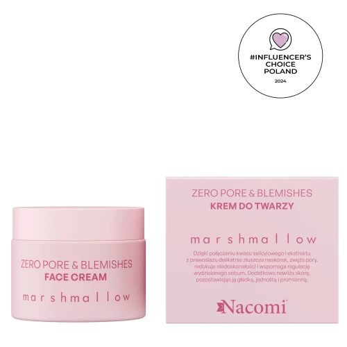Zero pore & blemishes Krem do twarzy MARSHMALLOW 40ml