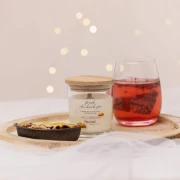 Świeca sojowa - Fresh rhubarb pie 140g