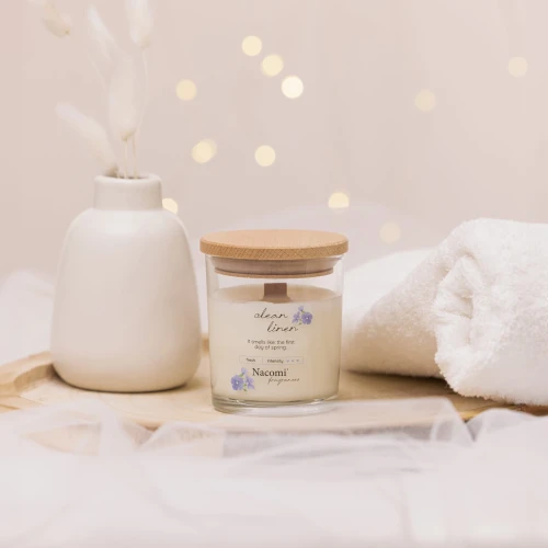 Świeca sojowa - Clean linen