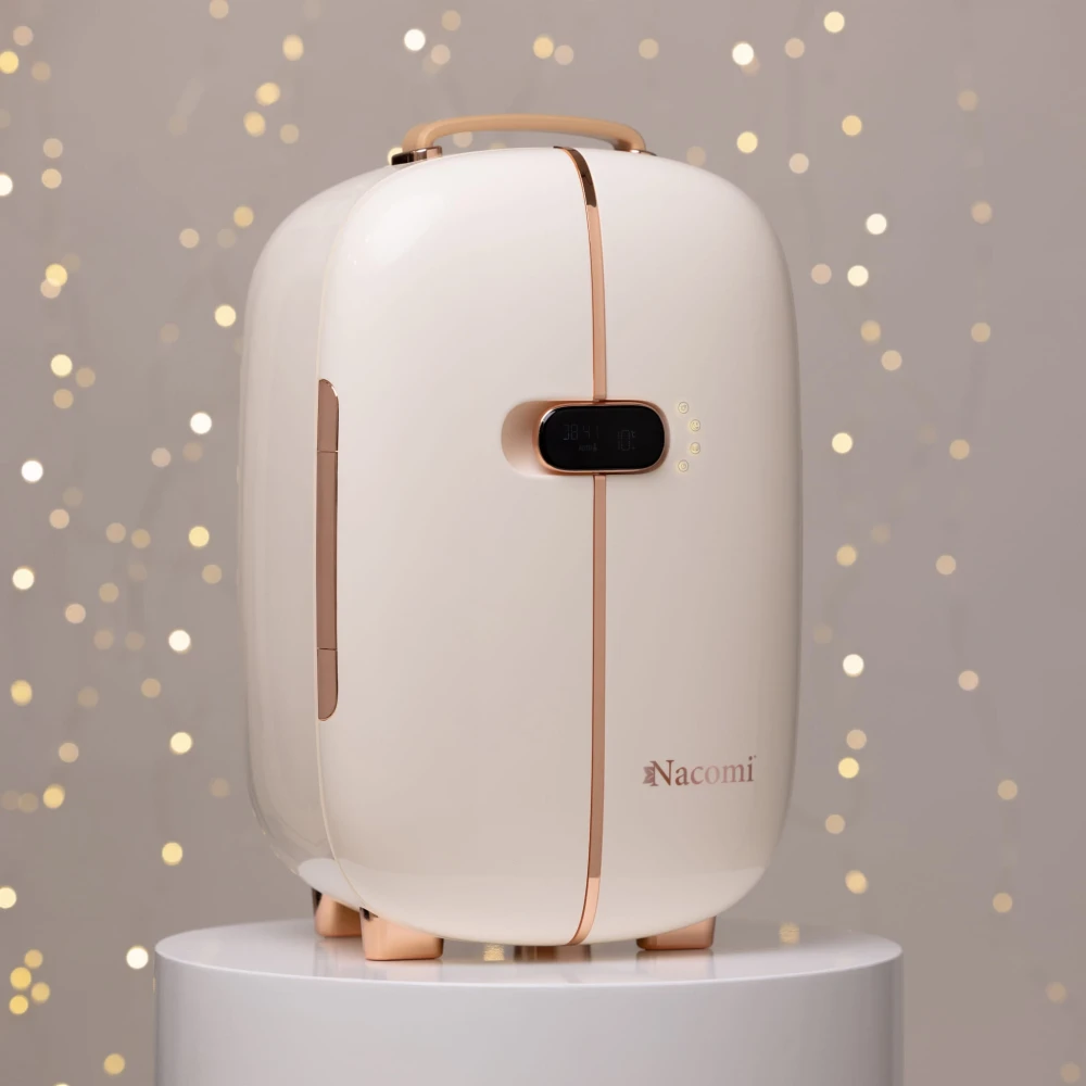 Lodówka beżowa 12 L Nacomi_1