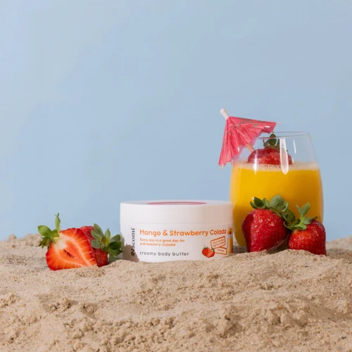 Kremowe masło do ciała o zapachu mango i truskawcolady 100ml
