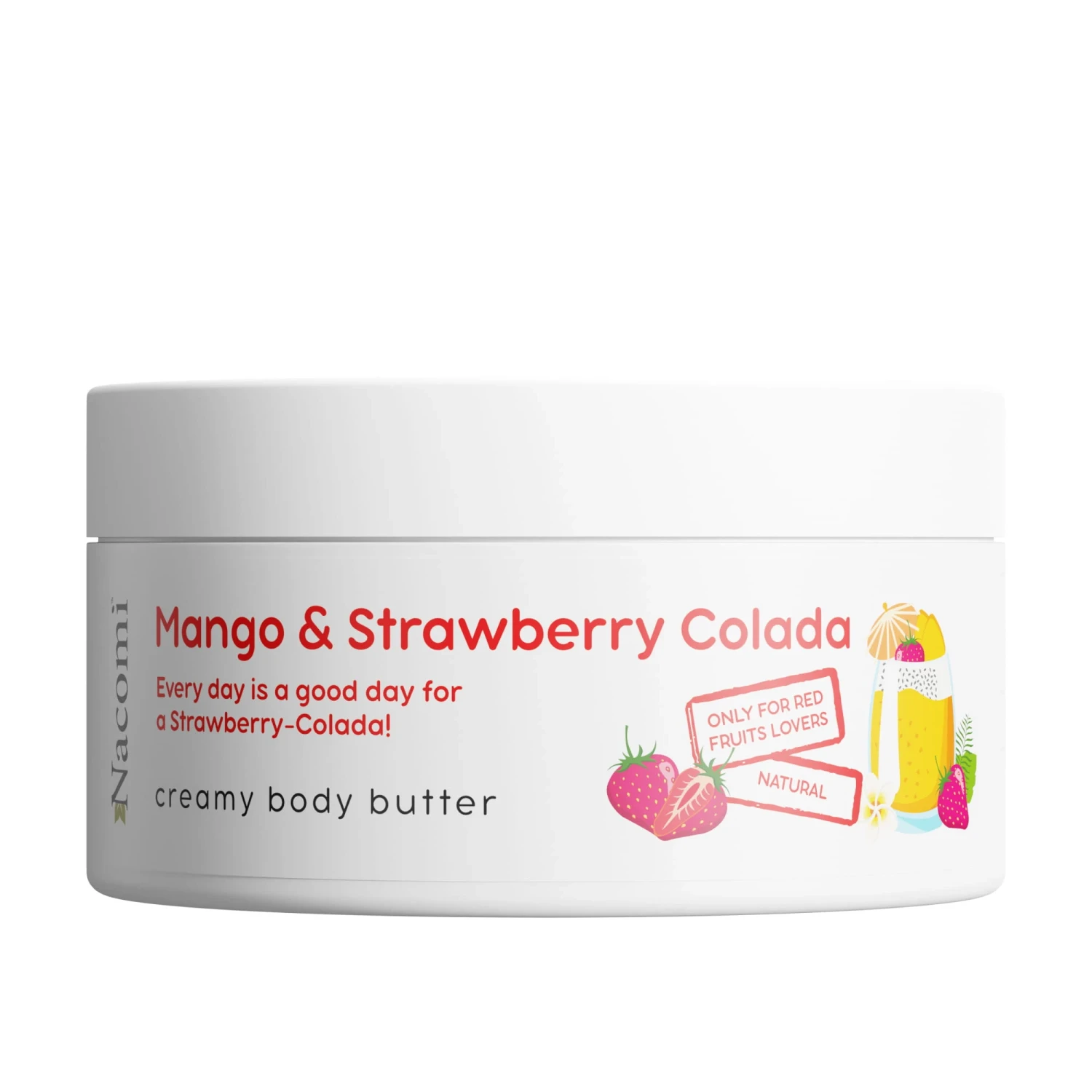 Kremowe masło do ciała o zapachu mango i truskawcolady 100ml