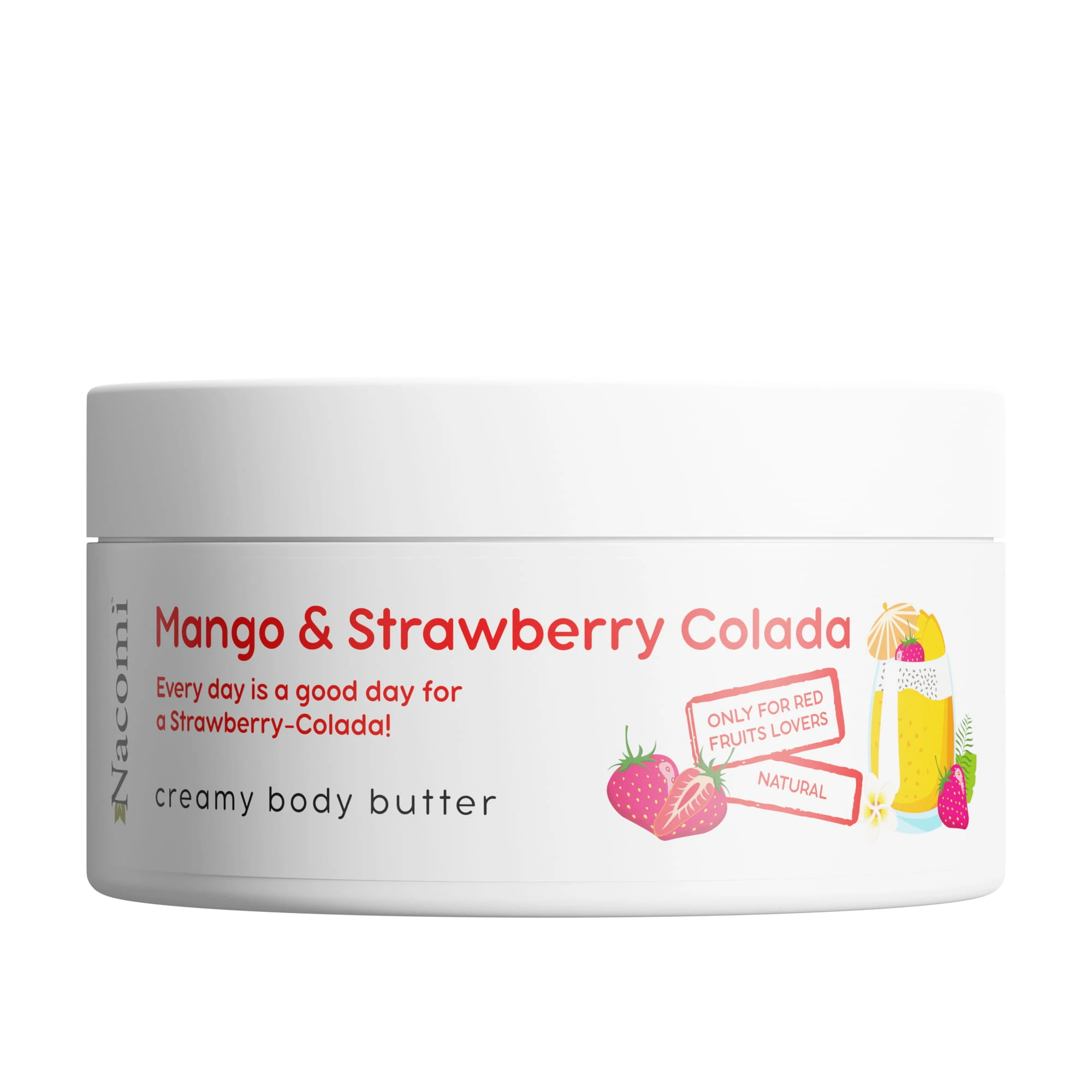 Kremowe masło do ciała o zapachu mango i truskawcolady 100ml