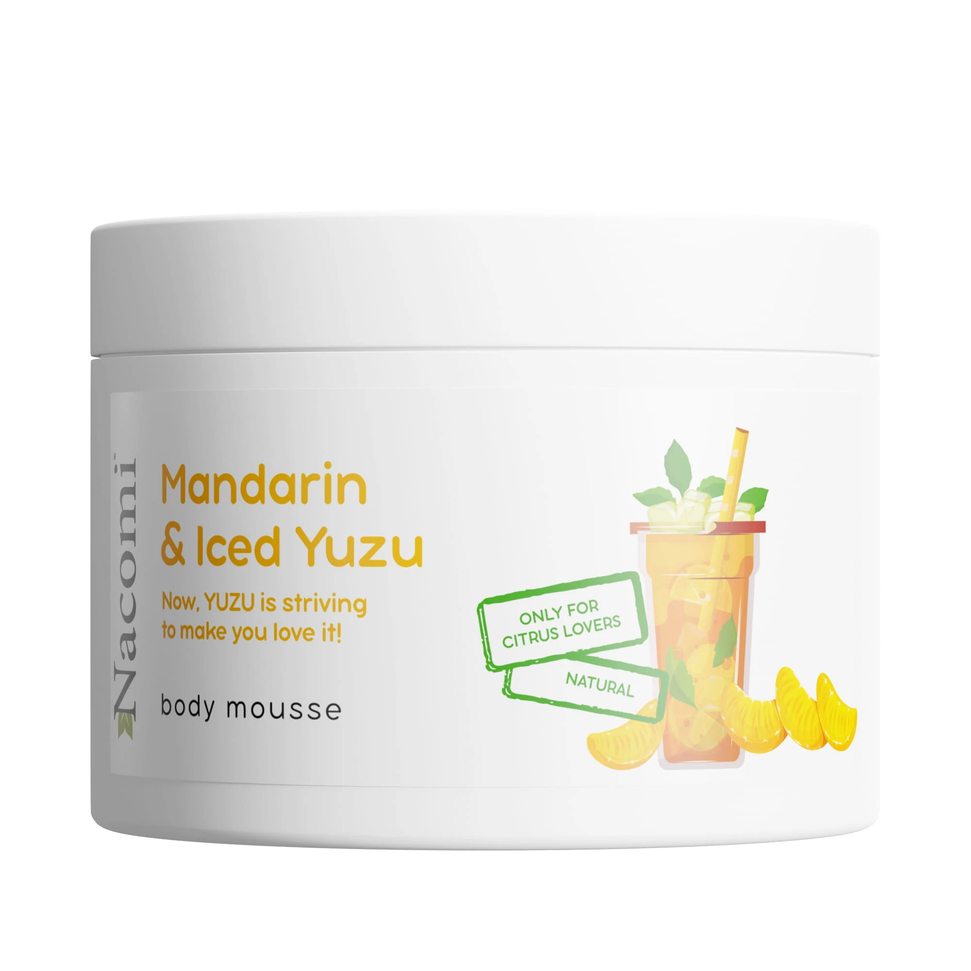 Mus do ciała o zapachu mandarynki i yuzu 180ml