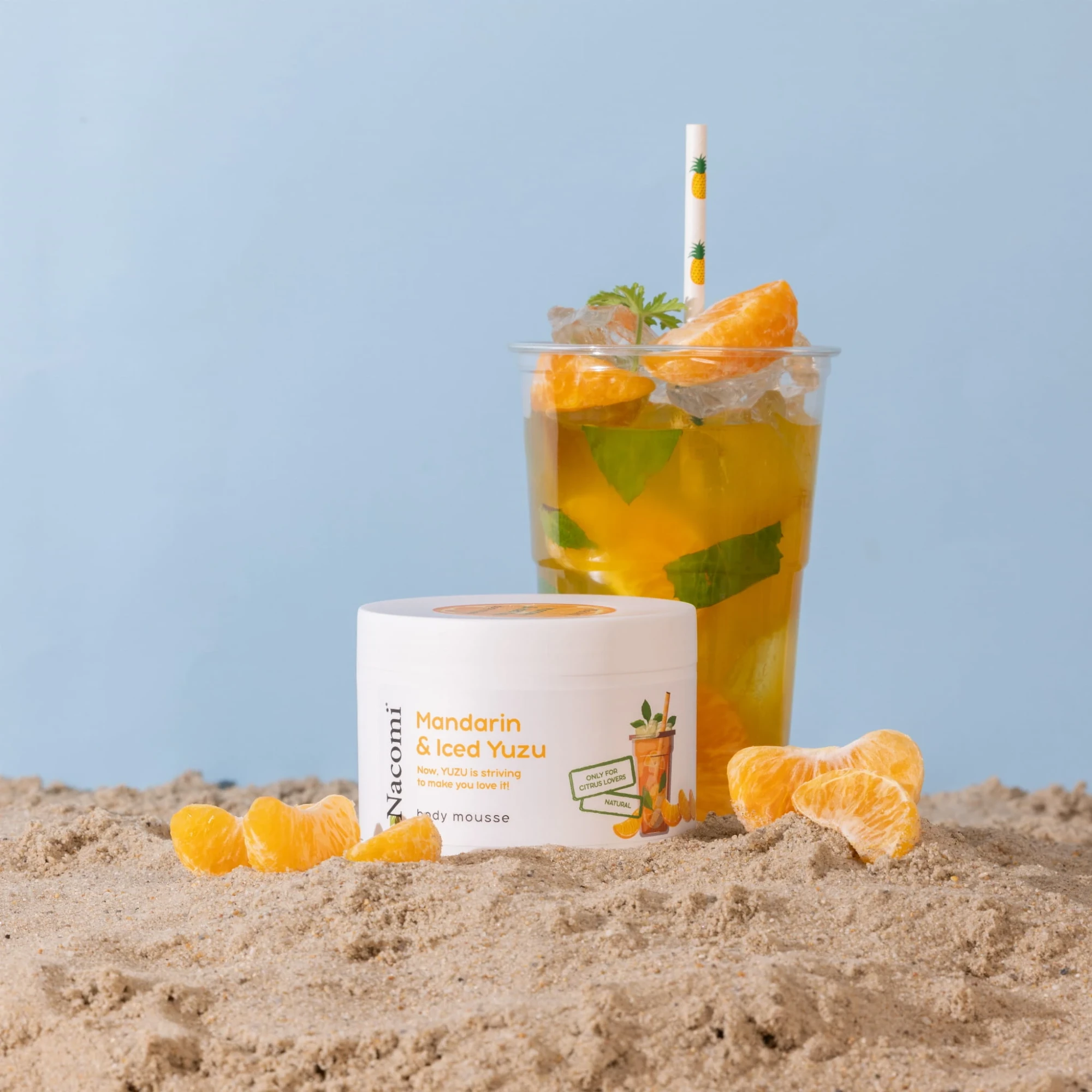 Mus do ciała o zapachu mandarynki i yuzu 180ml