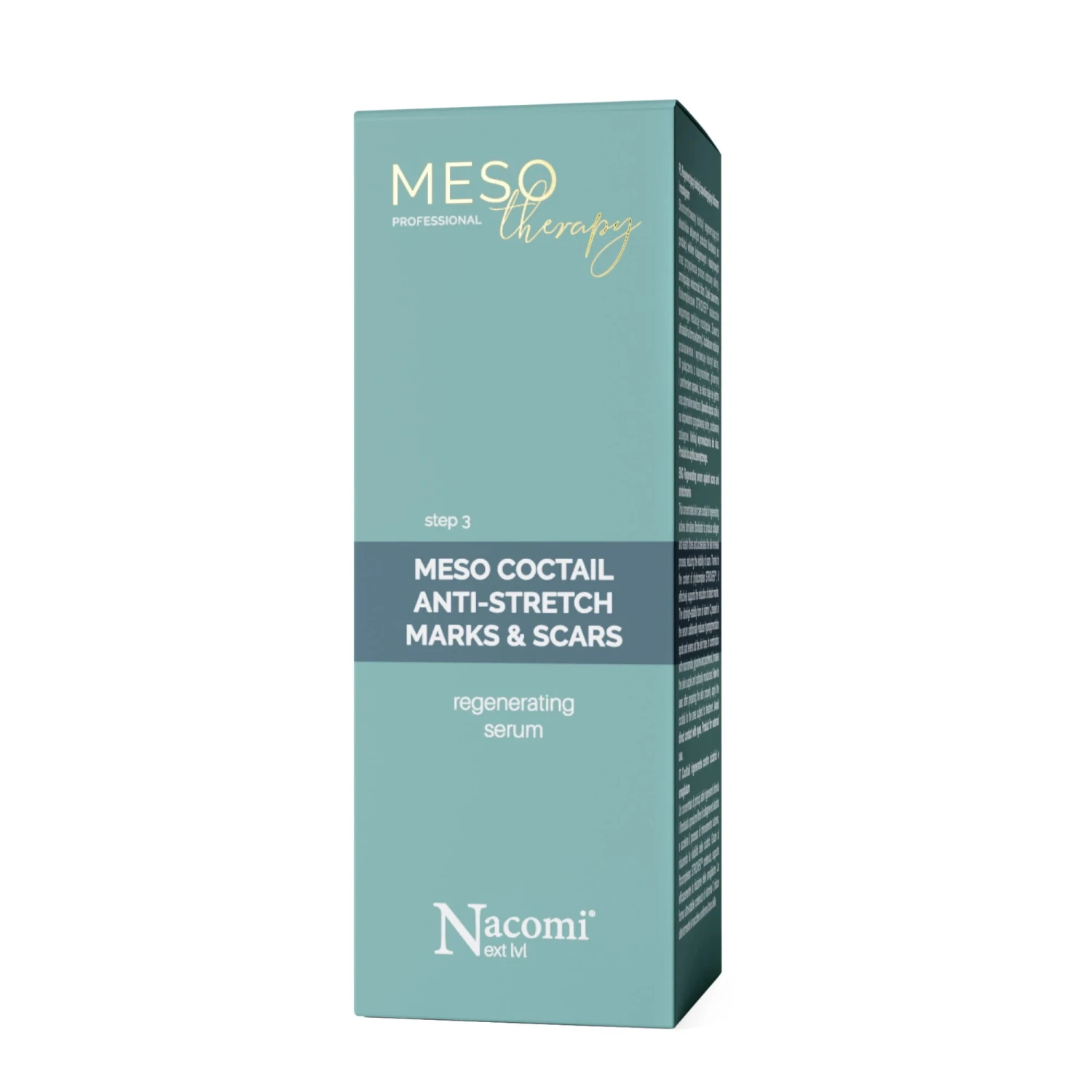 Meso regenerujący koktajl zapobiegający bliznom i rozstępom 30ml