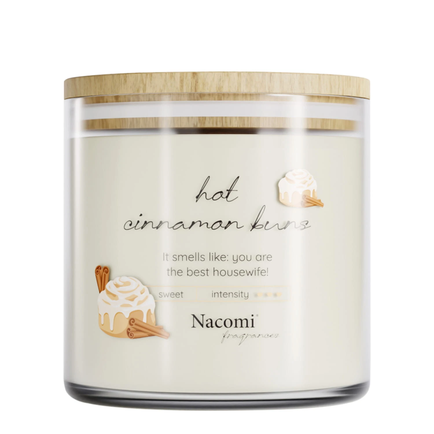 Świeca sojowa - Hot cinnamon buns 450g