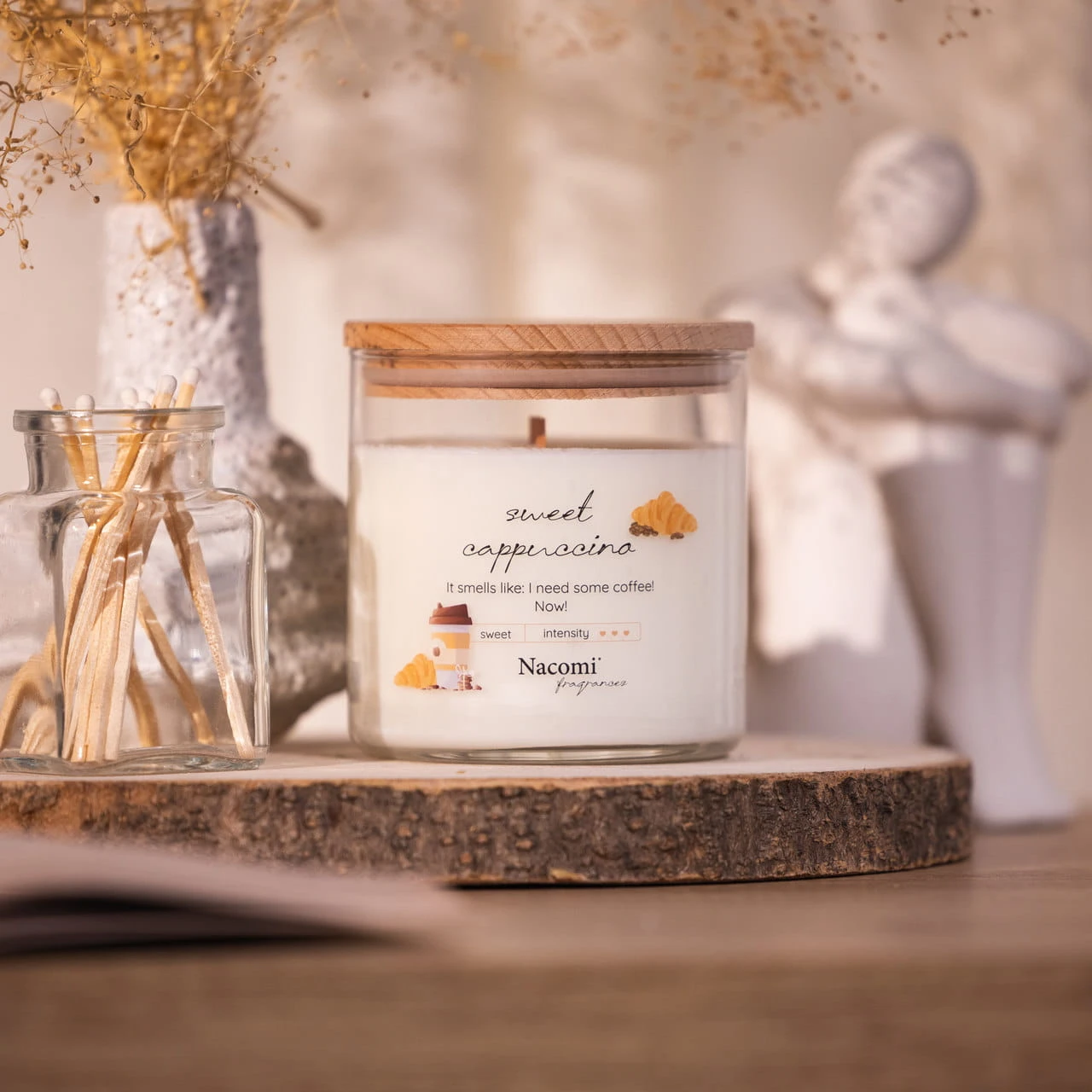 Świeca sojowa - Sweet cappuccino 450g