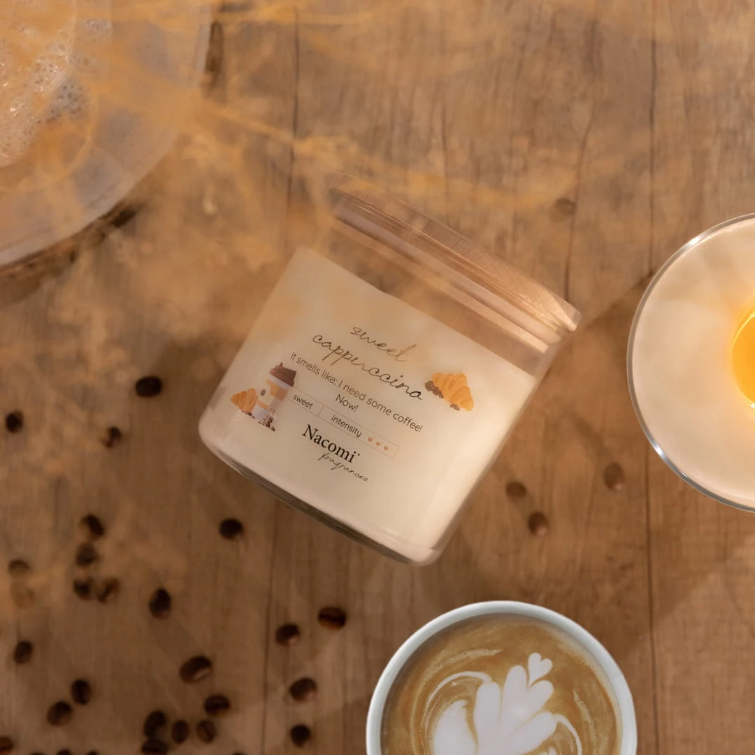 Świeca sojowa - Sweet cappuccino 450g