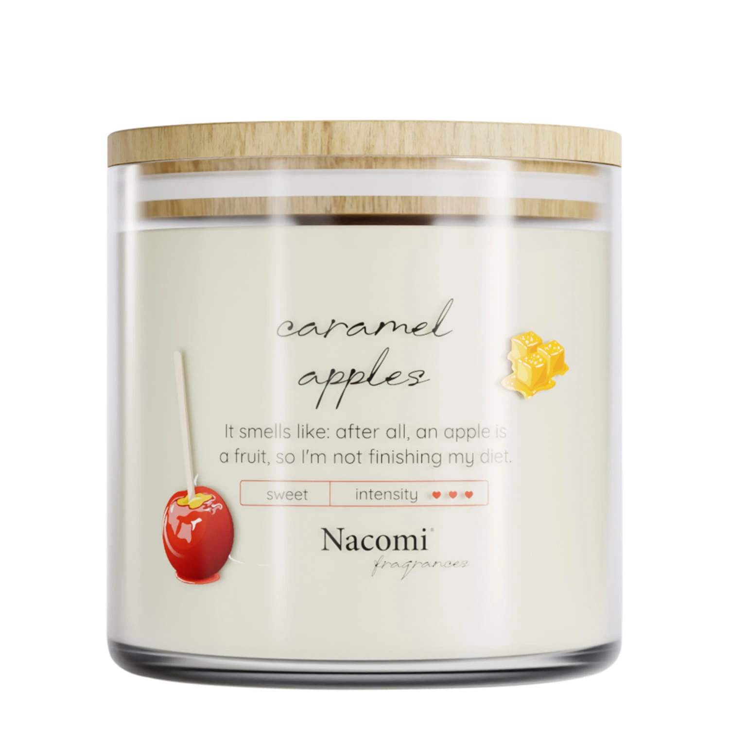 Świeca sojowa - Caramel apples 450g karmel jabłko