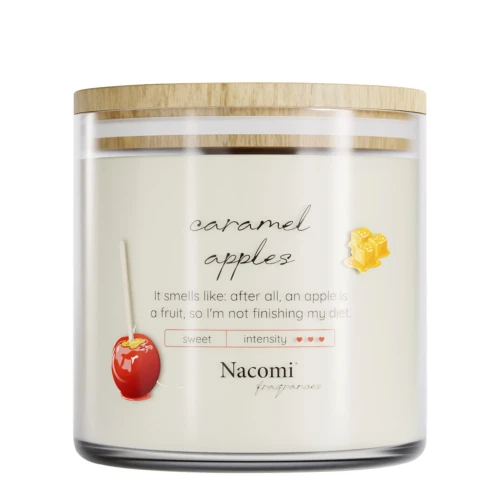 Świeca sojowa - Caramel apples 450g karmel jabłko