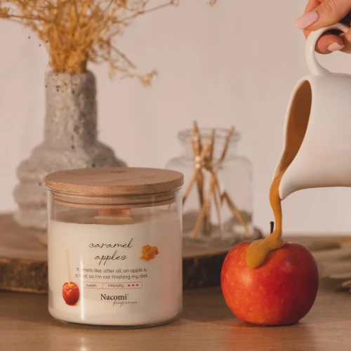 Świeca sojowa - Caramel apples 450g karmel jabłko
