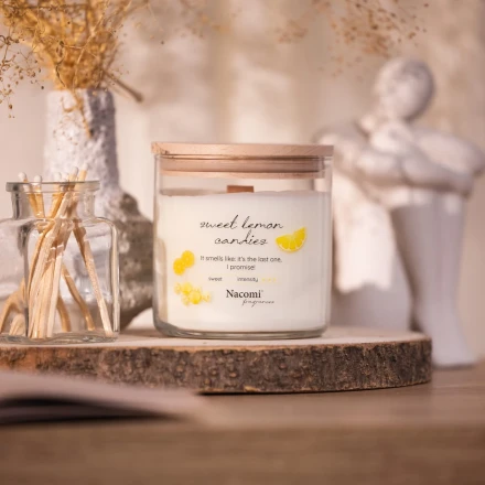 Świeca sojowa - Sweet lemon candies 450g