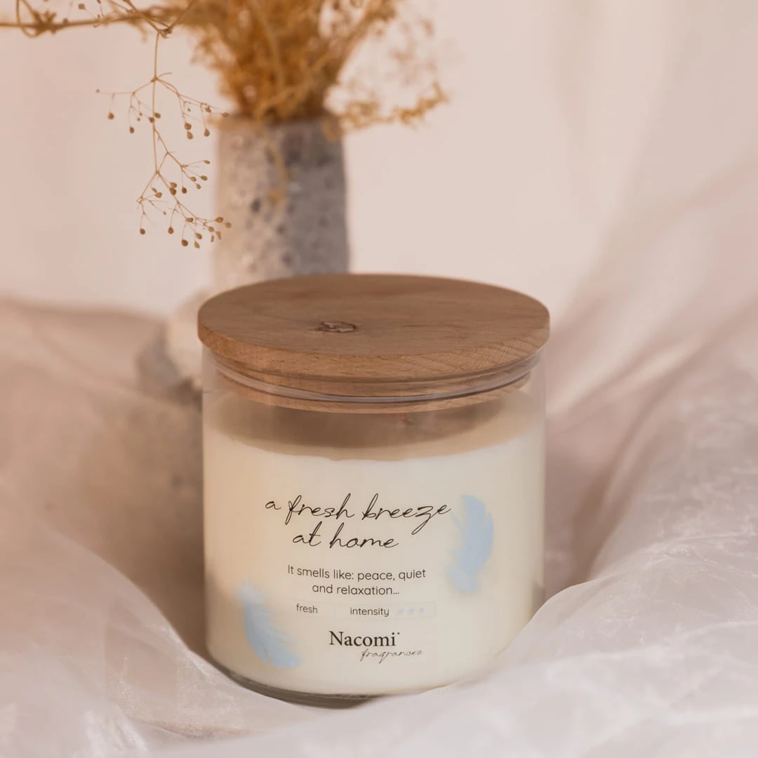 Świeca sojowa - A fresh breeze at home 450g świeża bryza w domu