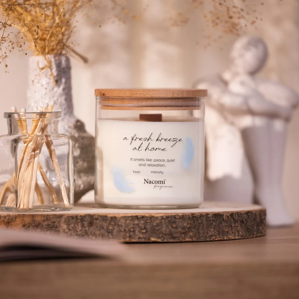 Świeca sojowa - A fresh breeze at home 450g świeża bryza w domu