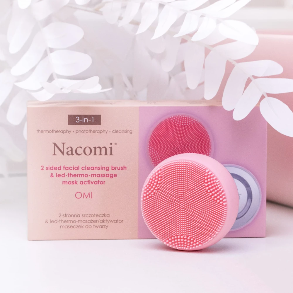 Szczoteczka do twarzy OMI różowa