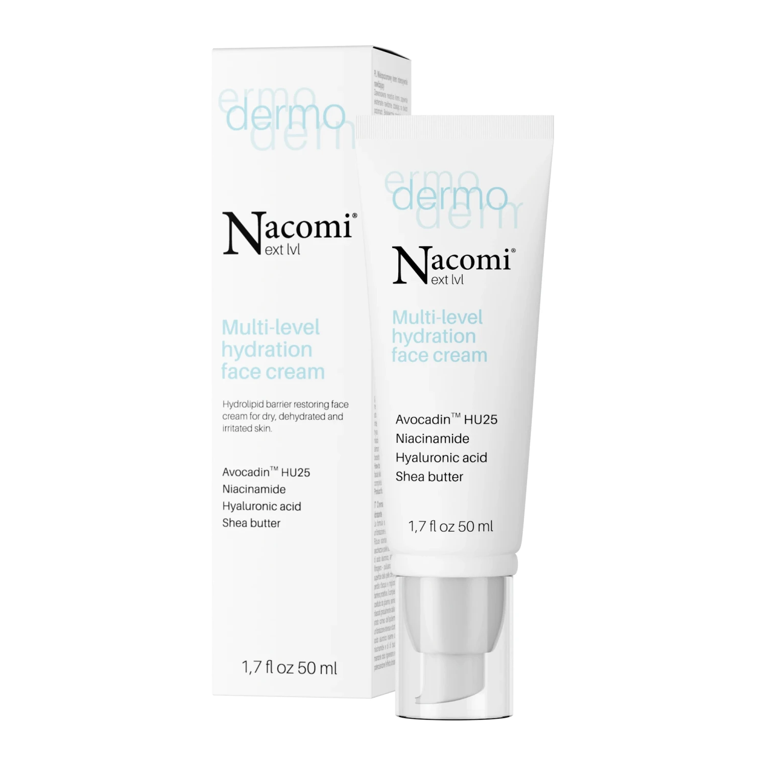 Wielopoziomowy krem intensywnie nawilżający 50 ml