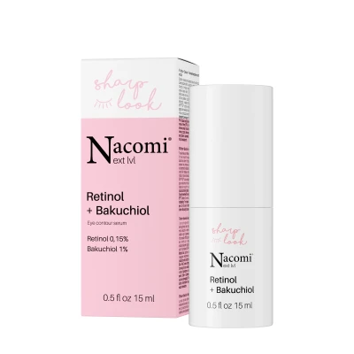 Serum pod oczy przeciwzmarszczkowe retinol + bakuchiol 15ml