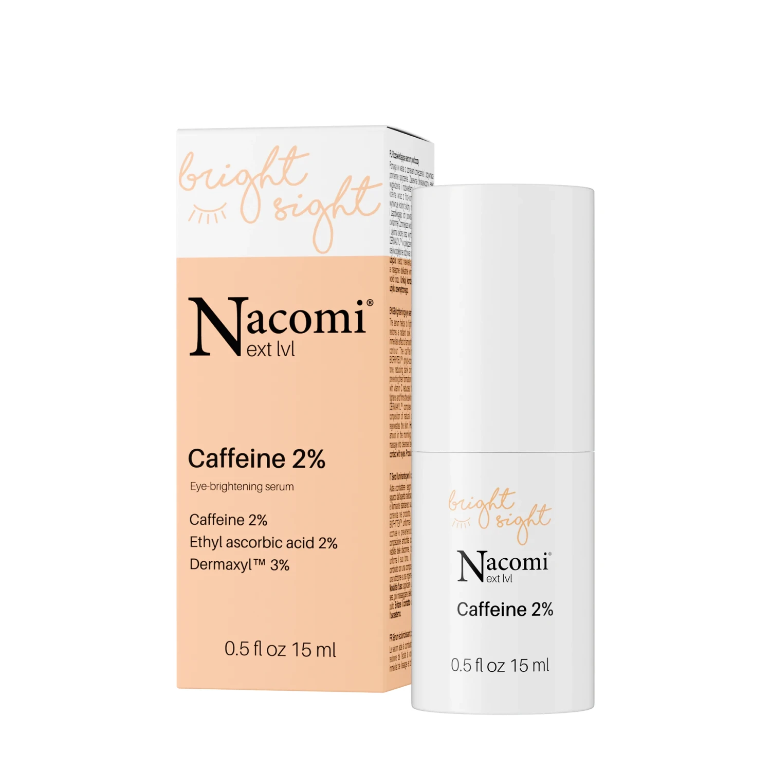 Serum pod oczy rozświetlające z kofeiną 2% 15ml